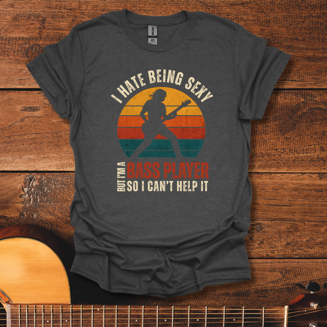 Sexy Bassist Retro T-Shirt
