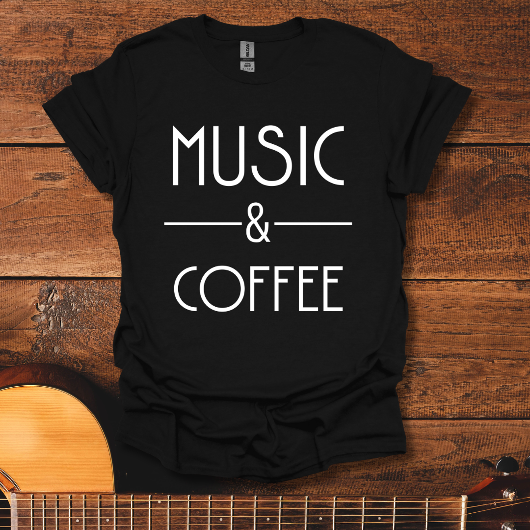 Music And Coffee T-Shirt