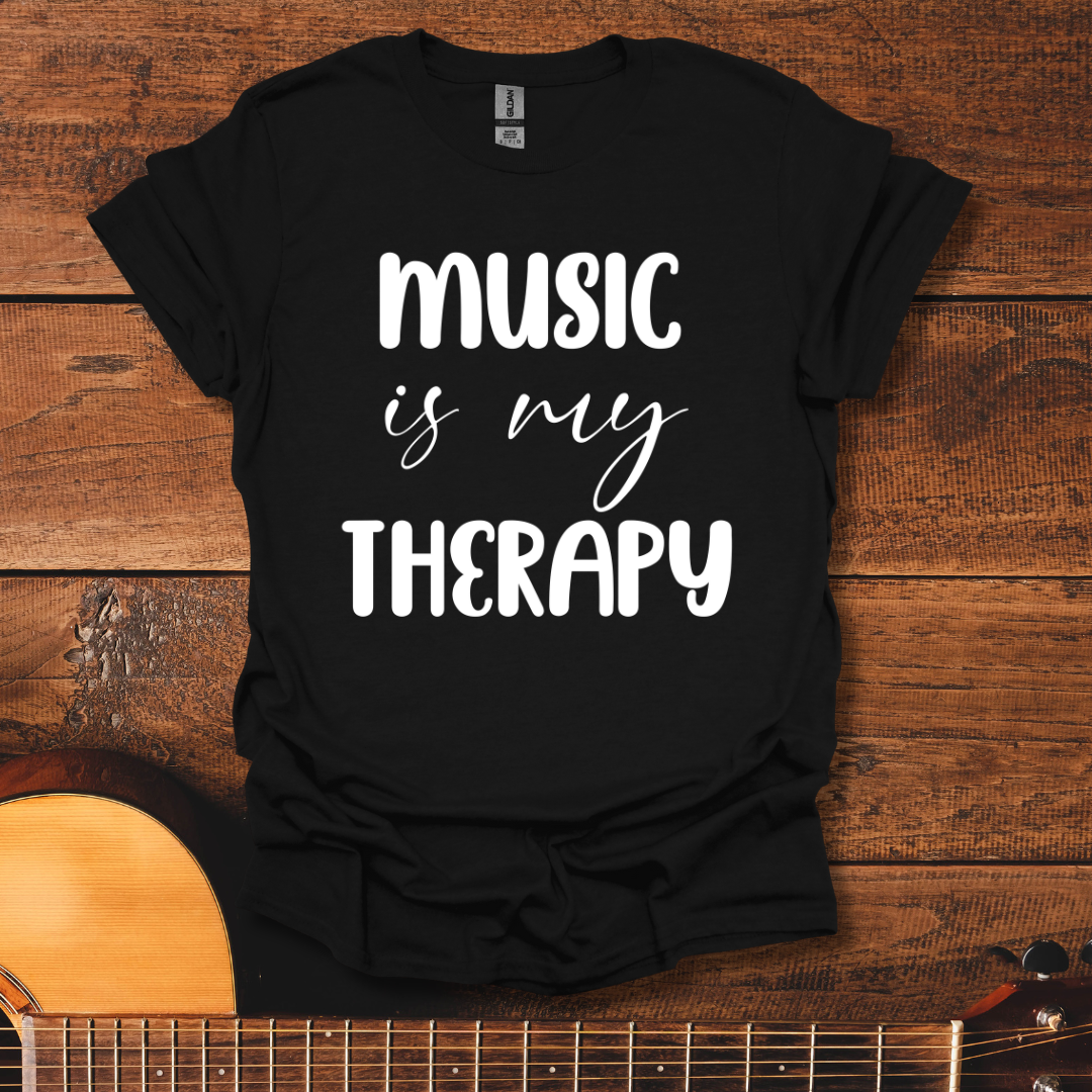 Music Is My Therapy T-Shirt
