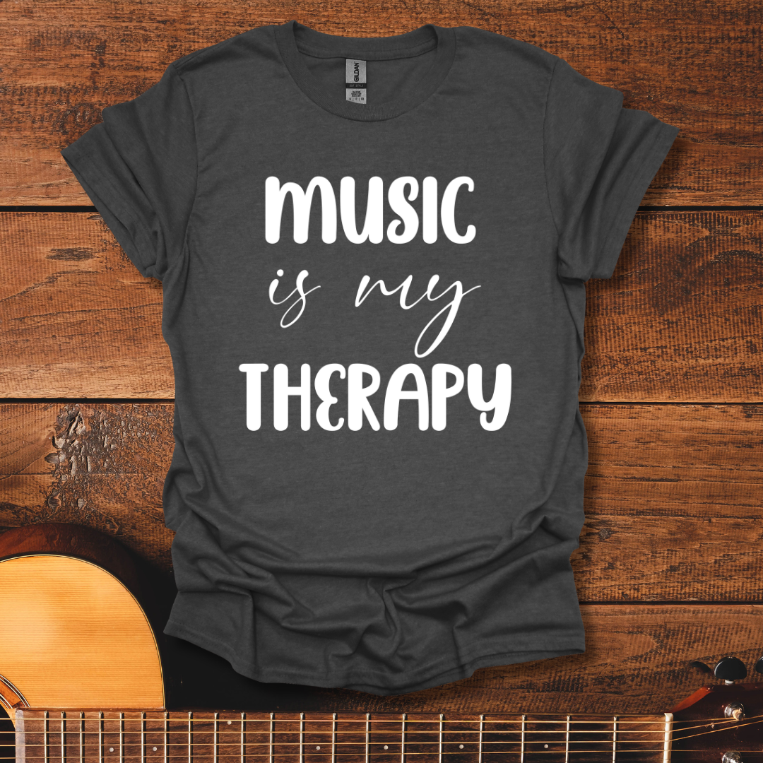 Music Is My Therapy T-Shirt