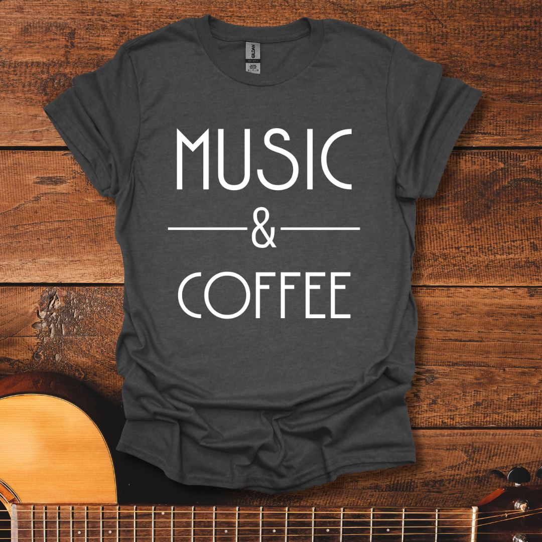 Music And Coffee T-Shirt