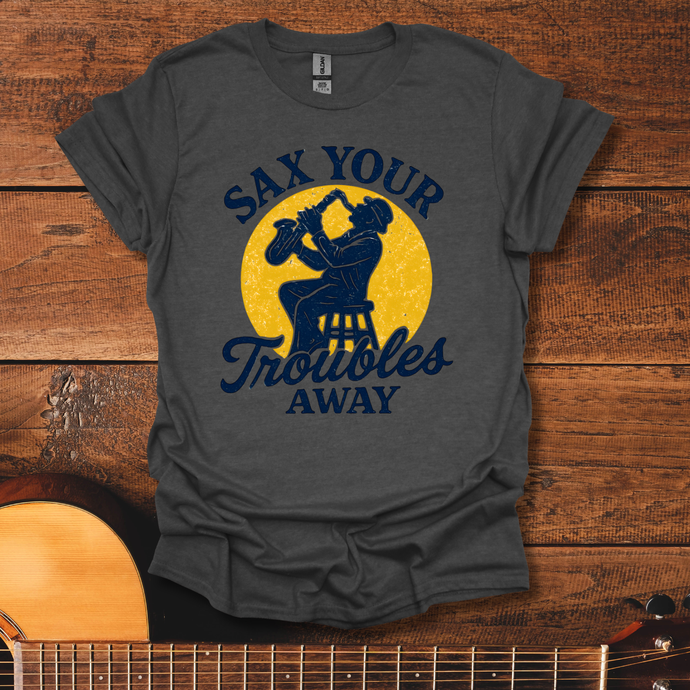 Sax Your Troubles Away T-Shirt