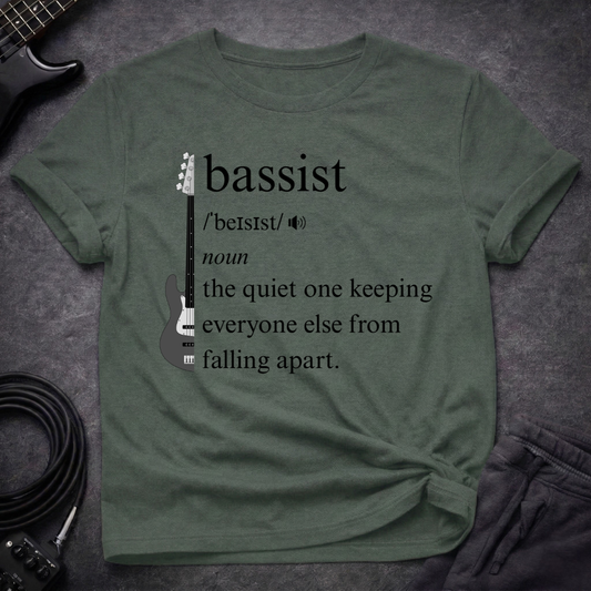 Bassist Definition T-Shirt