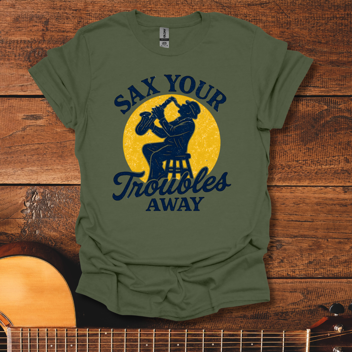 Sax Your Troubles Away T-Shirt
