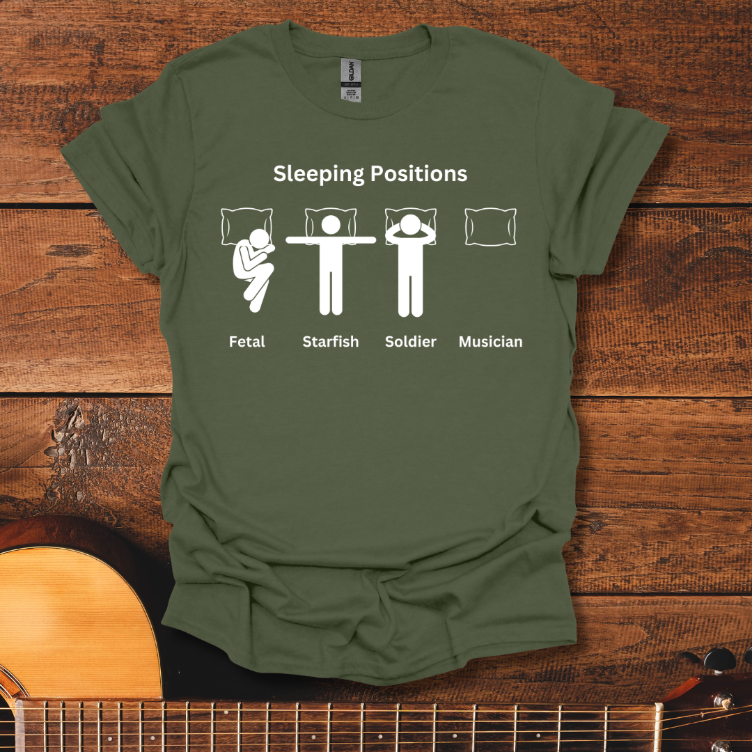 Sleeping Positions T-Shirt