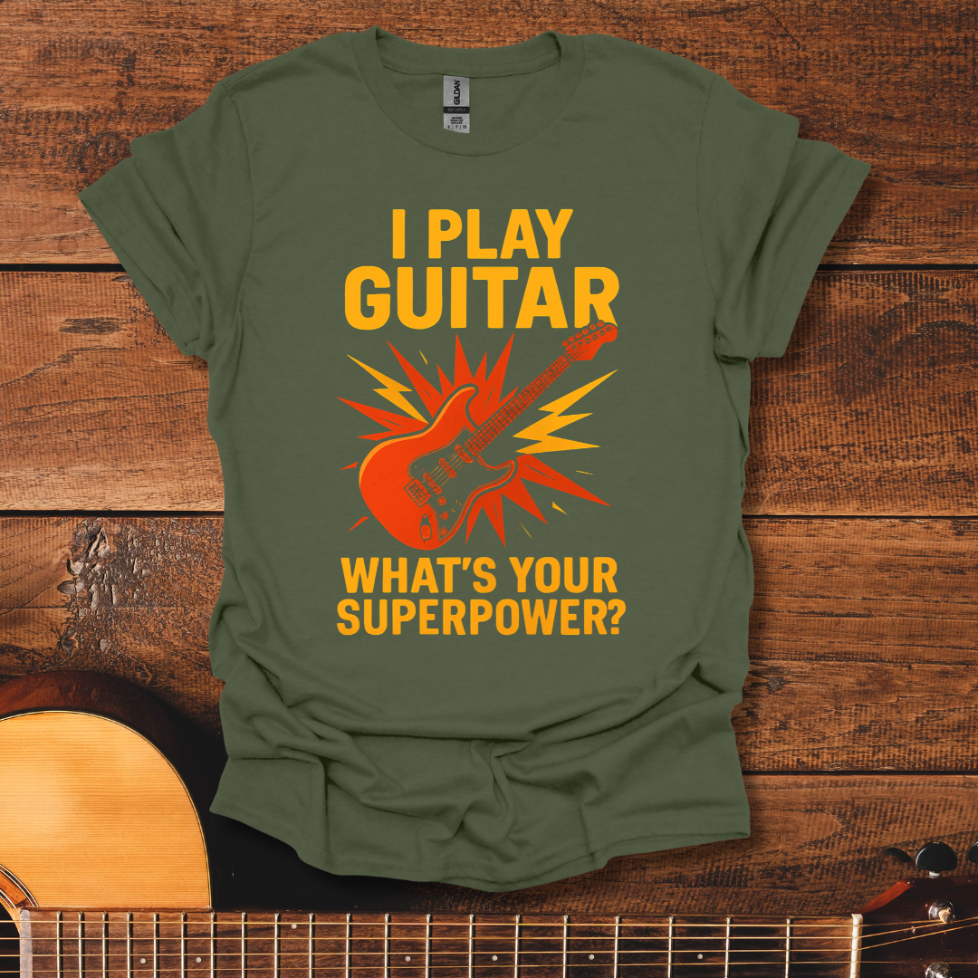 I Play Guitar T-Shirt