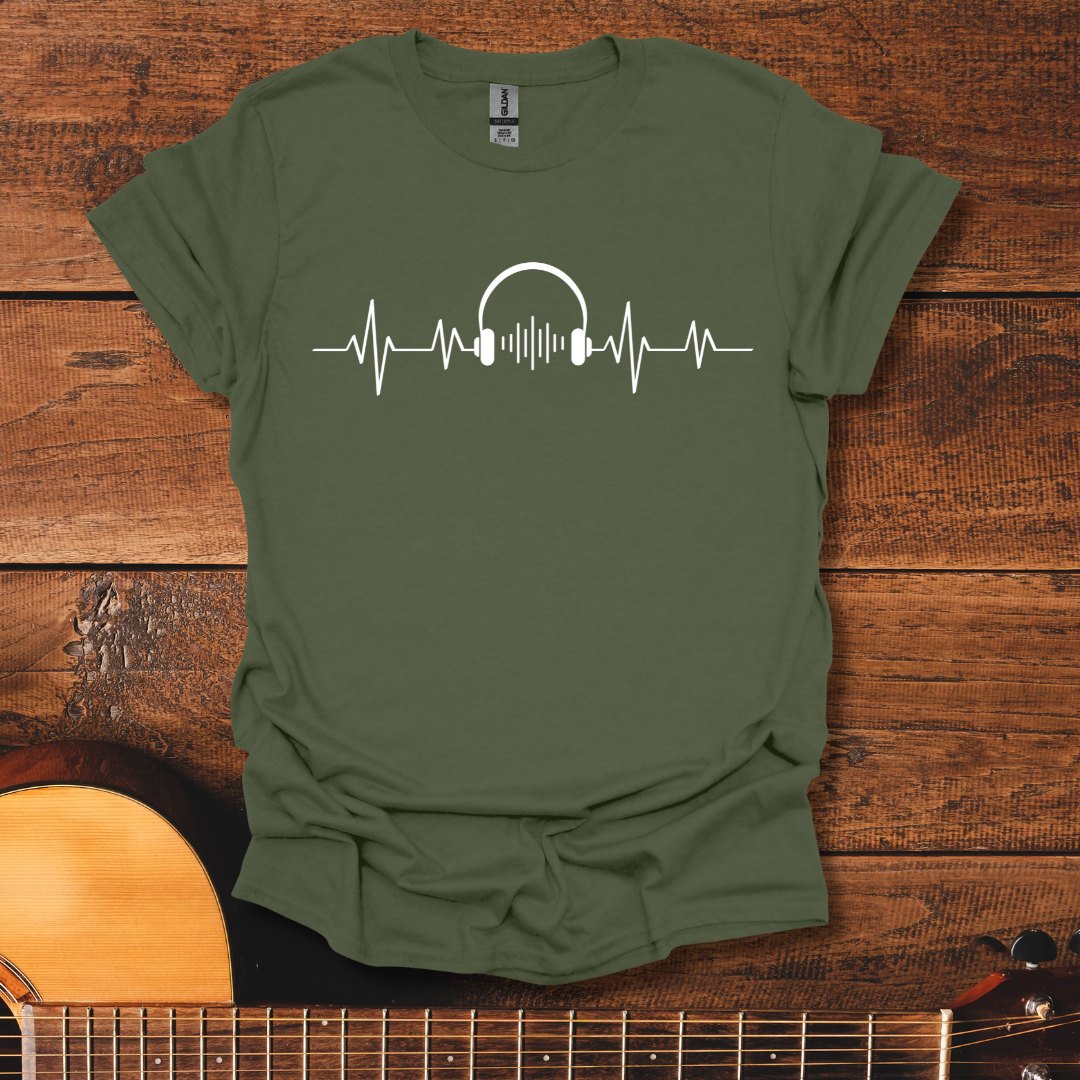 Music Heart Beat T-Shirt