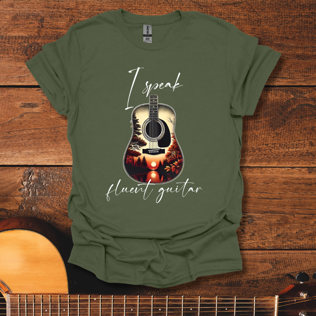 I Speak Fluent Guitar T-Shirt