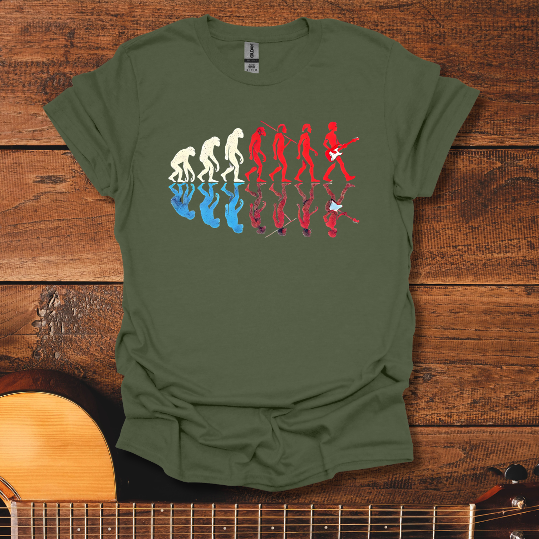 Guitar Player Evolution T-Shirt