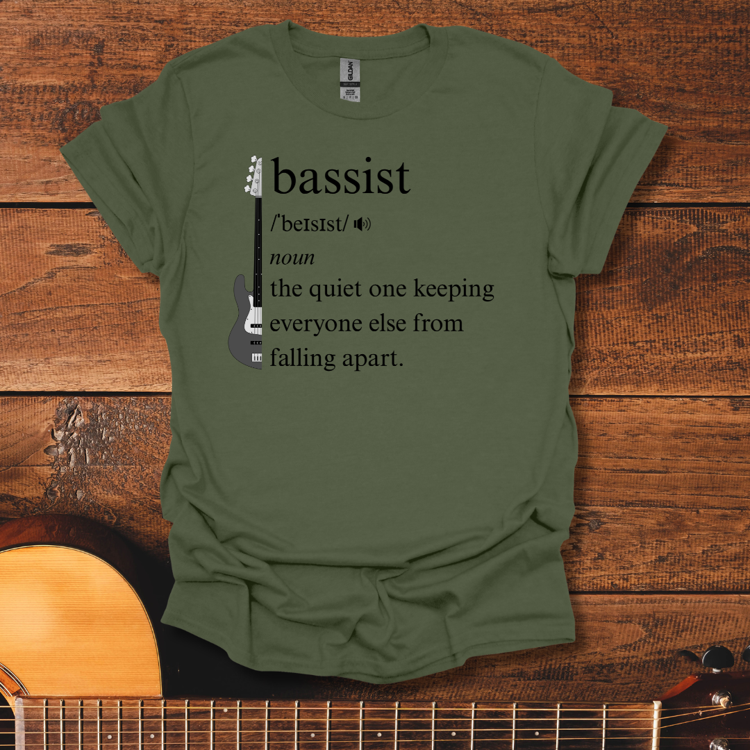 Bassist Definition T-Shirt