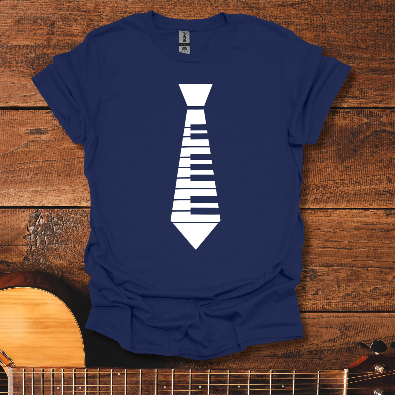 Piano Tie T-Shirt