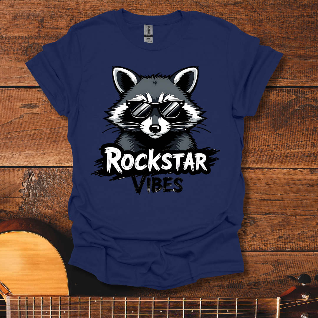 Rockstar Vibes Racoon T-Shirt