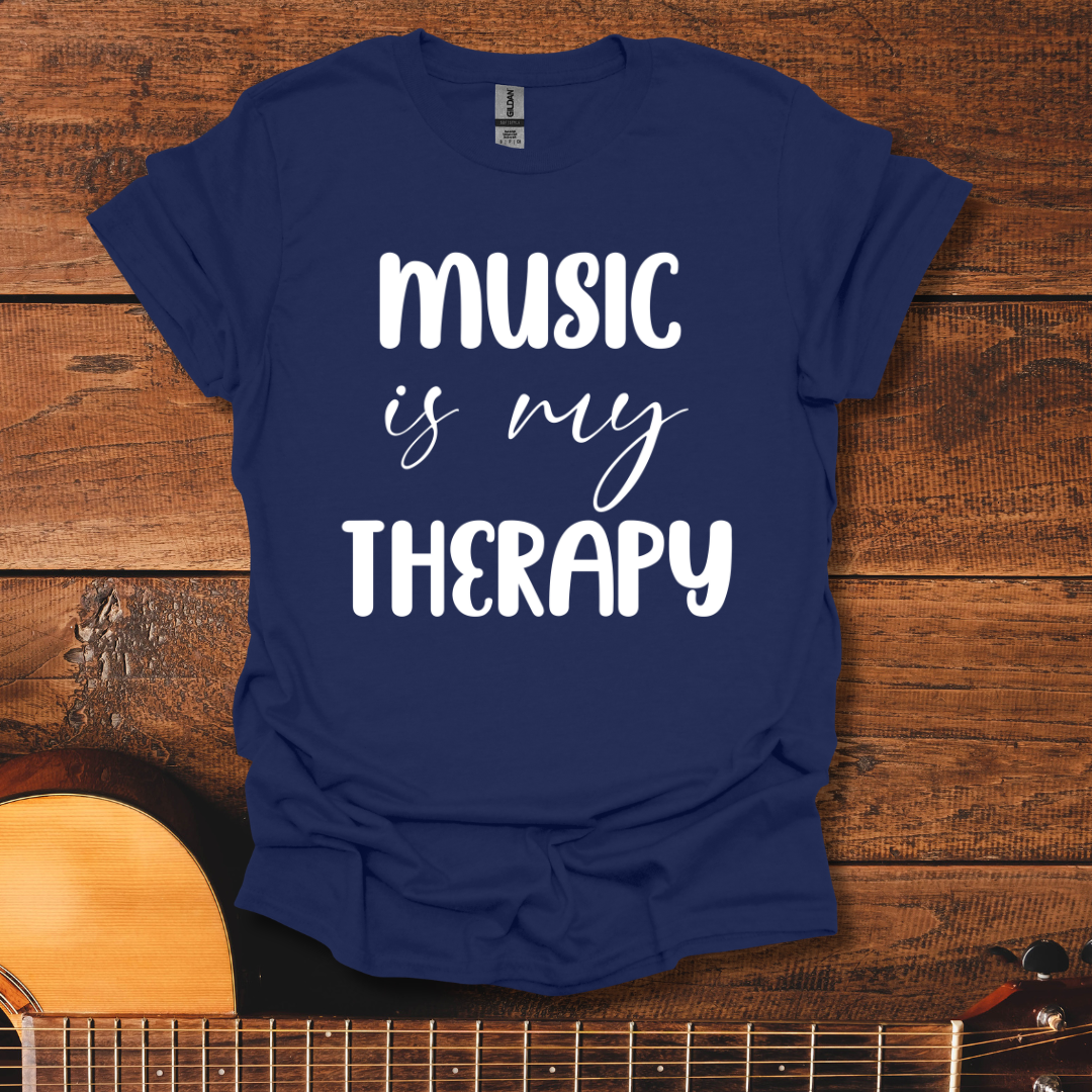 Music Is My Therapy T-Shirt