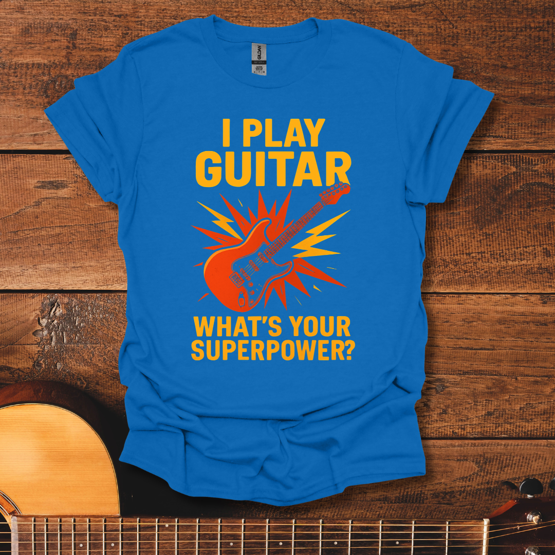I Play Guitar T-Shirt