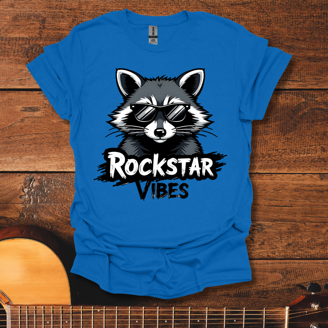 Rockstar Vibes Racoon T-Shirt