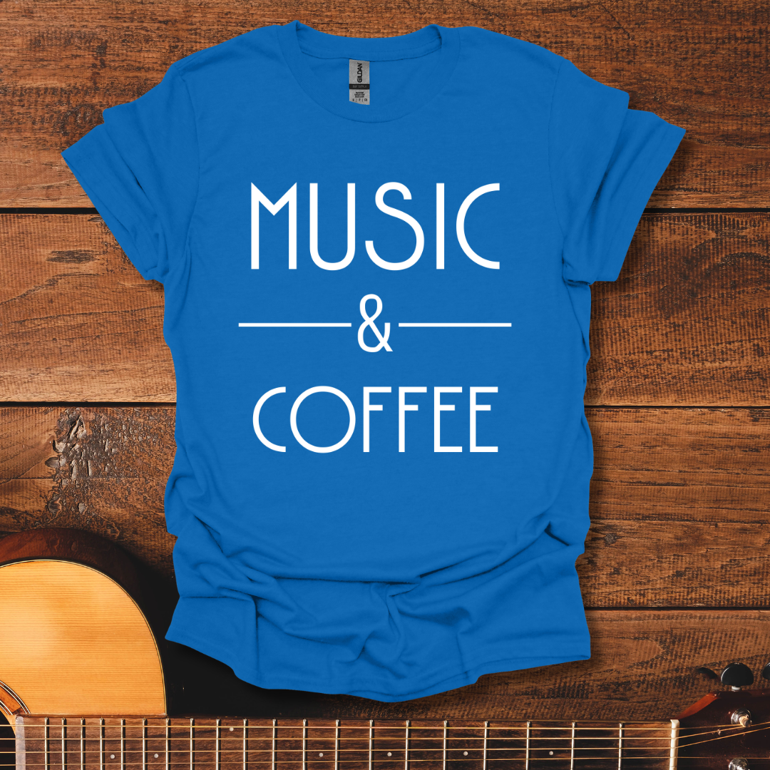 Music And Coffee T-Shirt