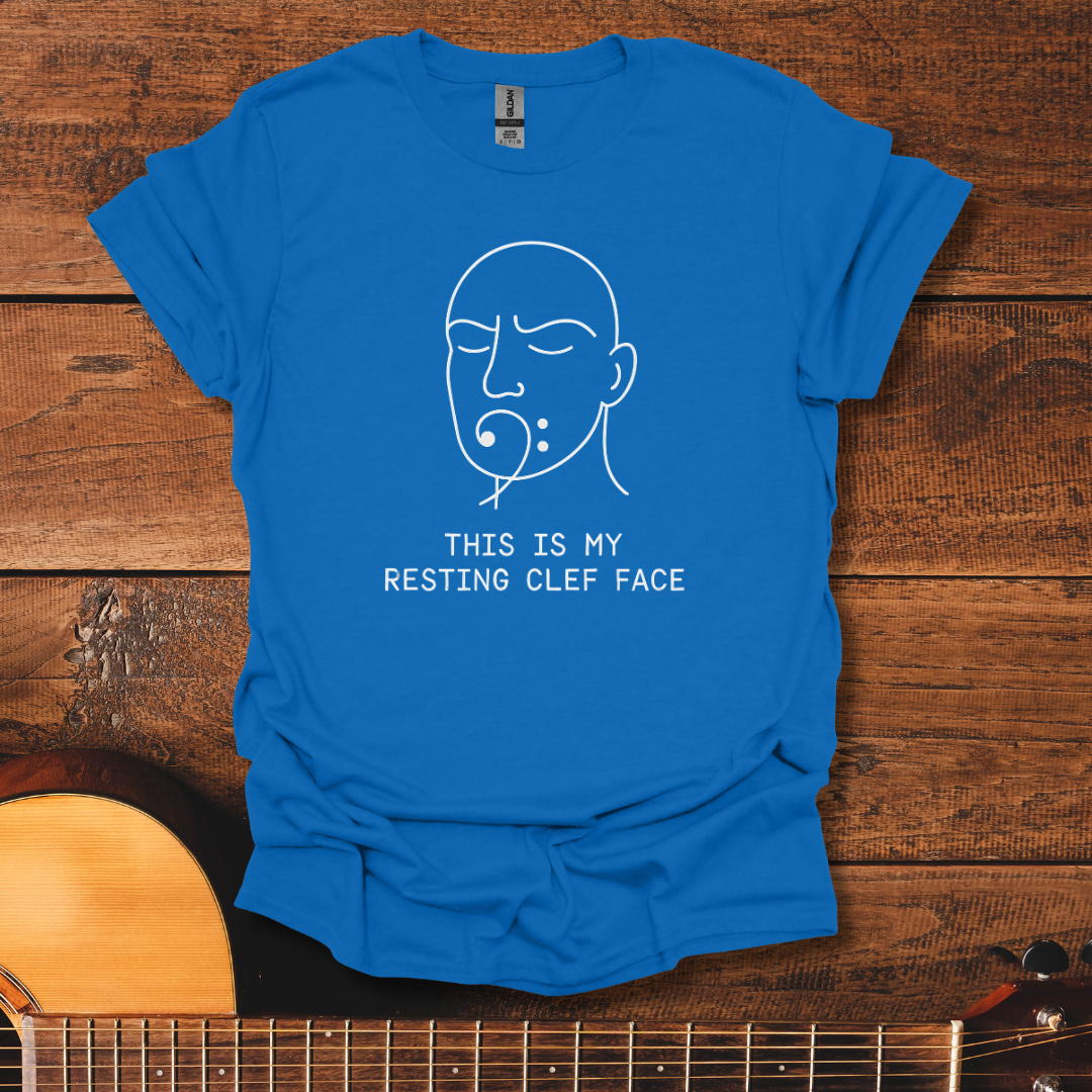 Resting Clef Face T-Shirt