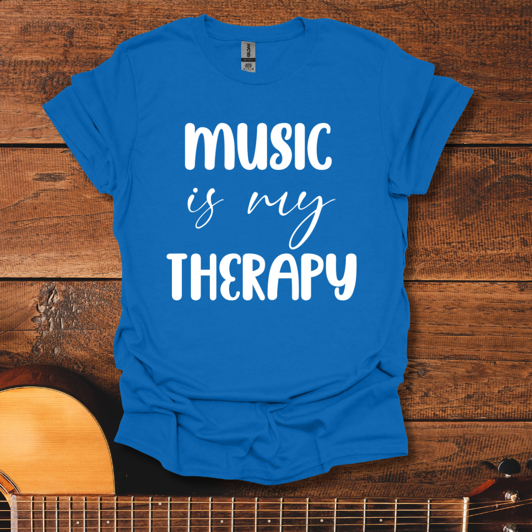 Music Is My Therapy T-Shirt