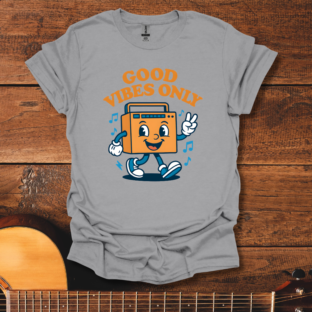 Good Vibes Only Retro T-Shirt