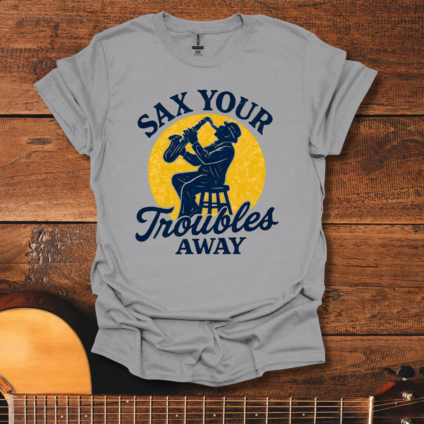 Sax Your Troubles Away T-Shirt