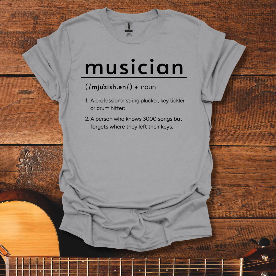 Musician Definition T-Shirt