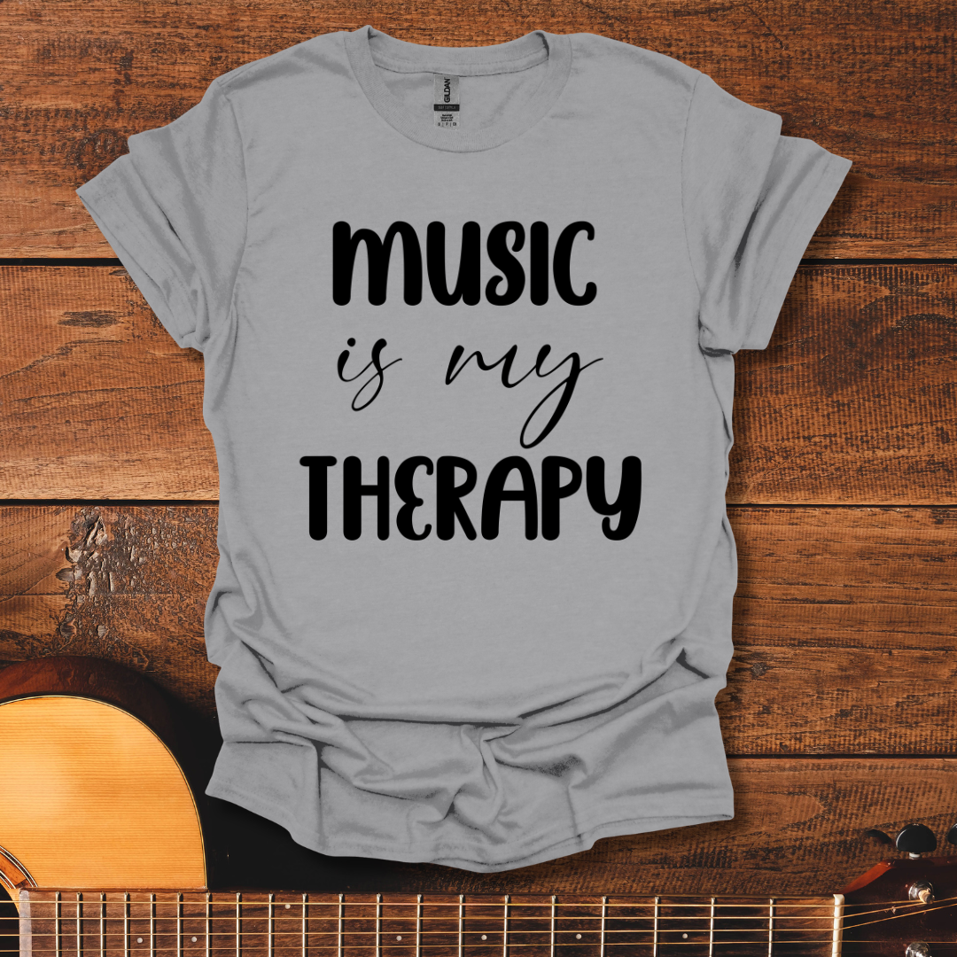 Music Is My Therapy T-Shirt