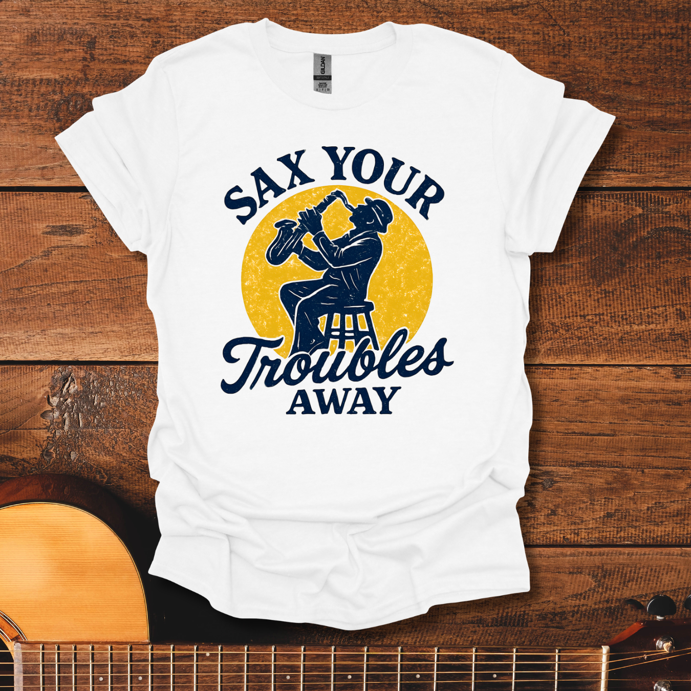 Sax Your Troubles Away T-Shirt
