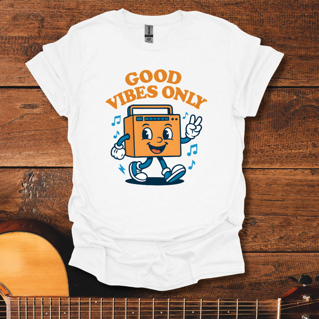 Good Vibes Only Retro T-Shirt