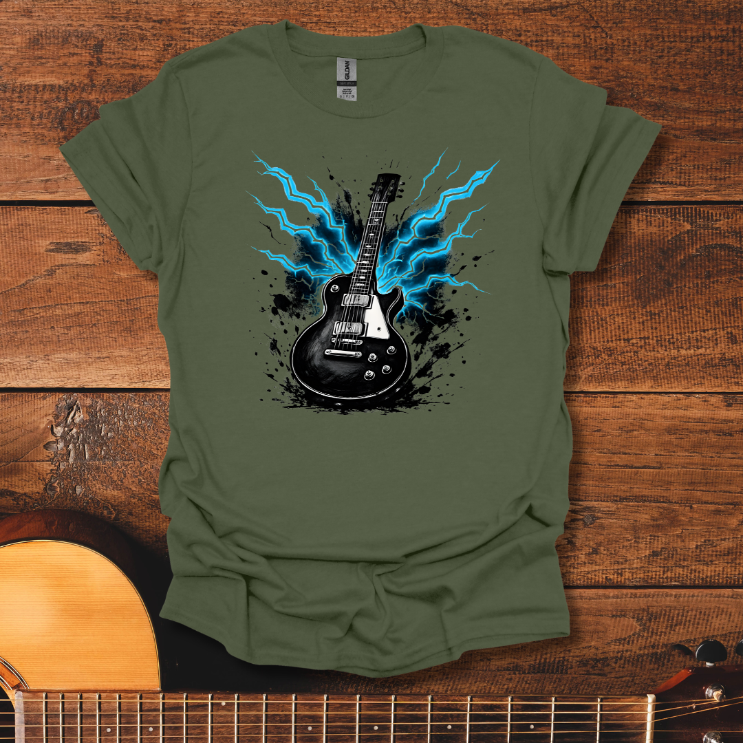 Electric Shock Guitar T-Shirt