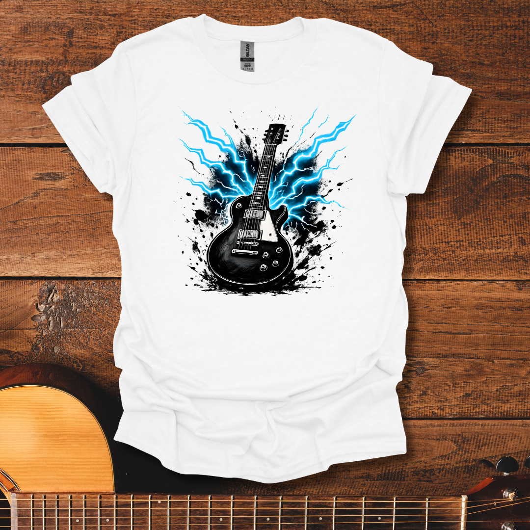Electric Shock Guitar T-Shirt