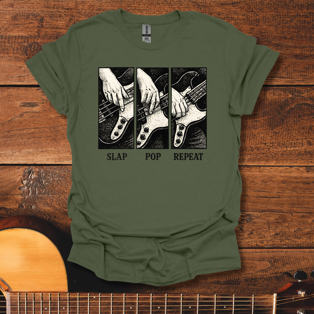 Slap, Pop, Repeat T-Shirt