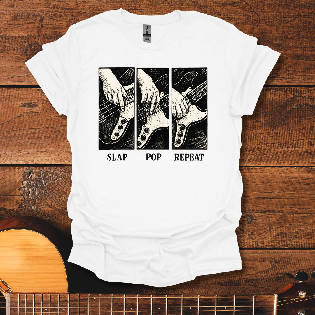 Slap, Pop, Repeat T-Shirt