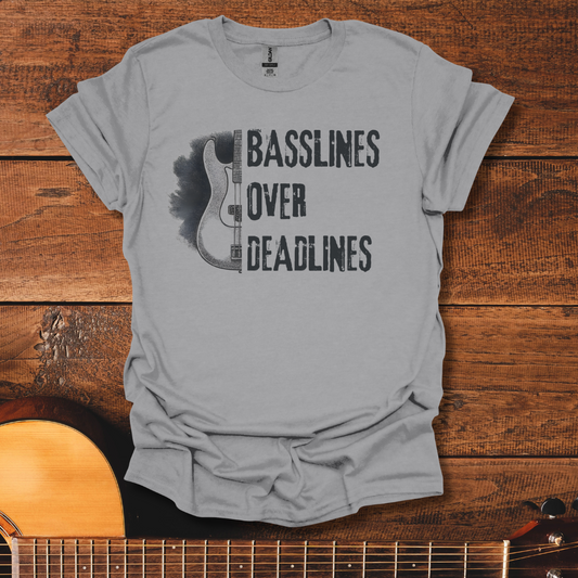 Basslines Over Deadlines T-Shirt