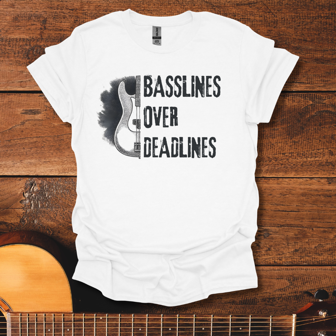 Basslines Over Deadlines T-Shirt