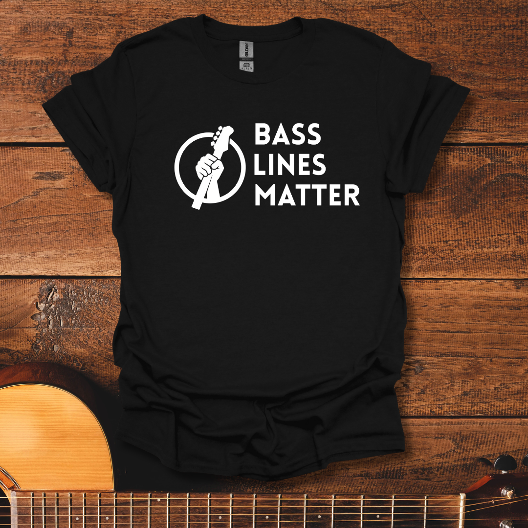 Bass Lines Matter Logo T-Shirt