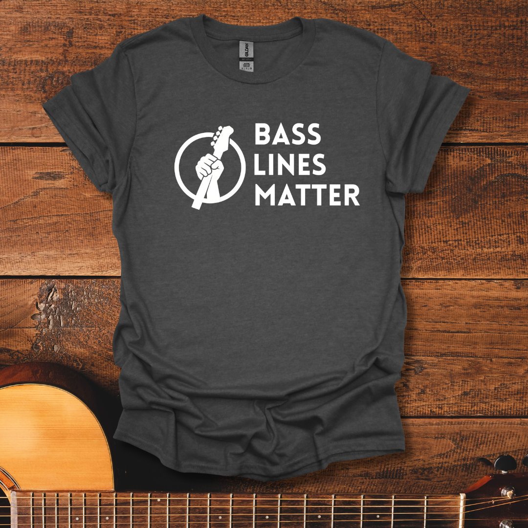 Bass Lines Matter Logo T-Shirt