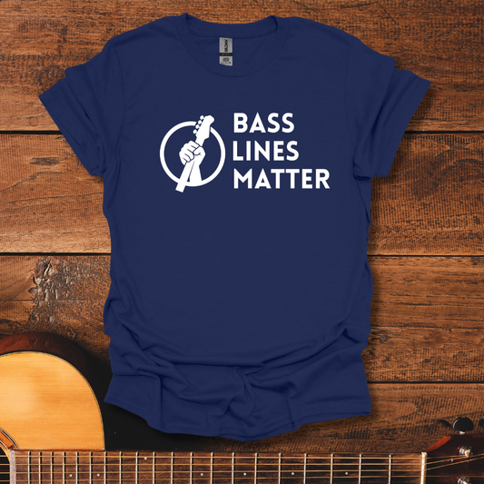 Bass Lines Matter Logo T-Shirt