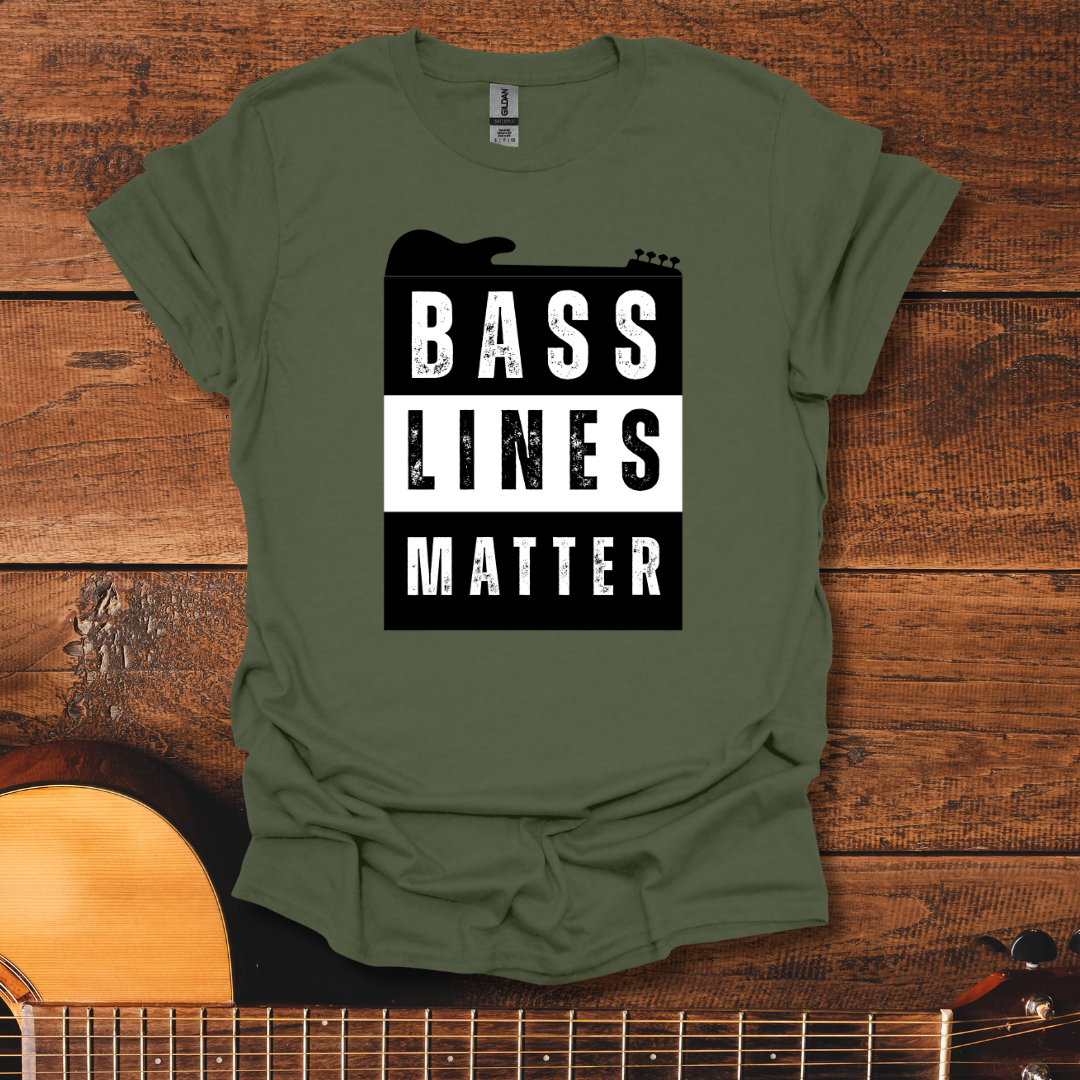 Bass Lines Matter T-Shirt