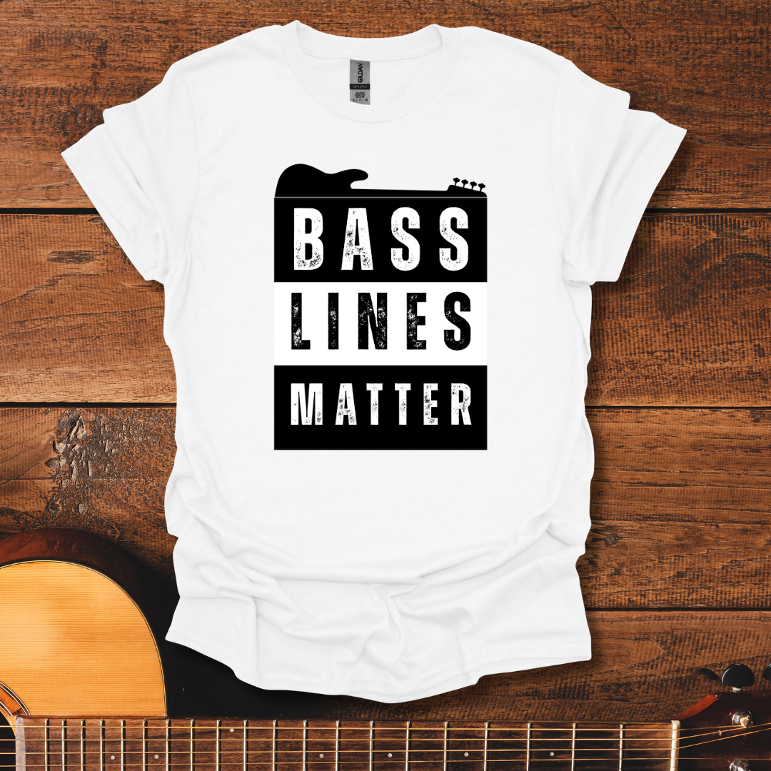 Bass Lines Matter T-Shirt
