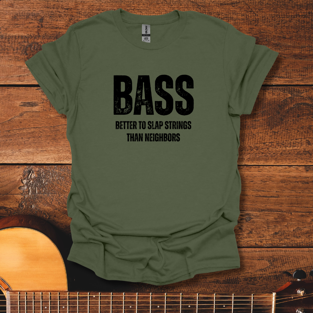 Bass Slap Strings T-Shirt