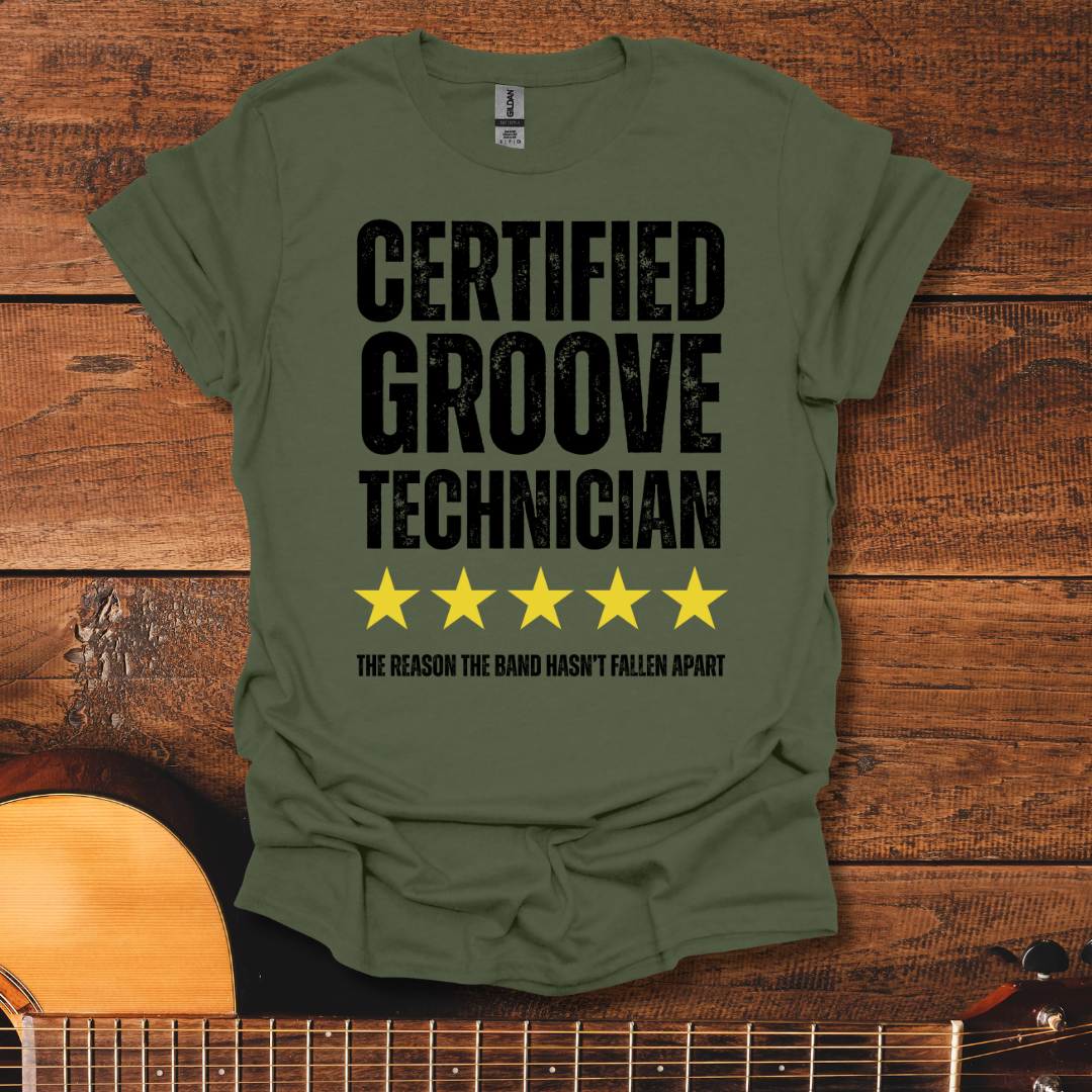 Certified Groove Technician T-Shirt
