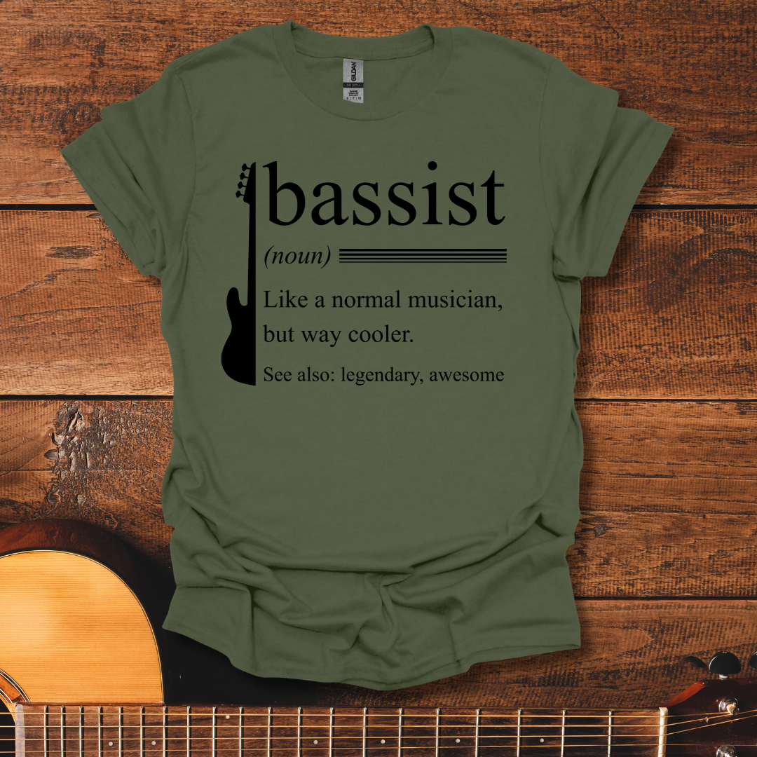 Definition Bassist T-Shirt