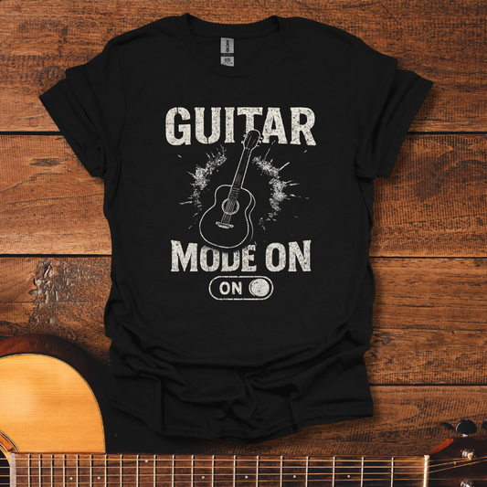 Guitar Mode On T-Shirt