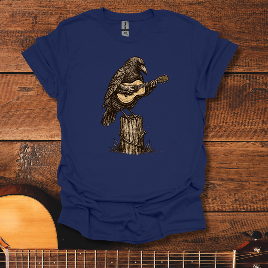 Rustic Raven Serenade T-Shirt