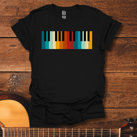 Rainbow Piano T-Shirt