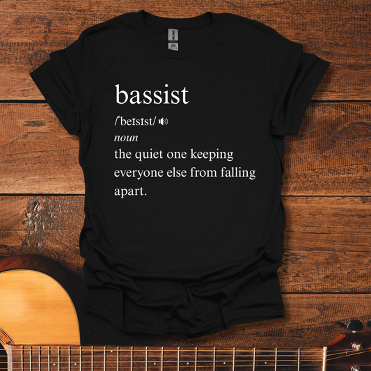 Bassist Definition T-Shirt
