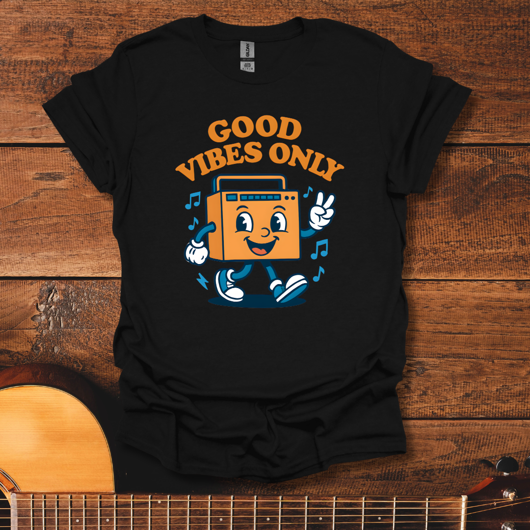 Good Vibes Only Retro T-Shirt