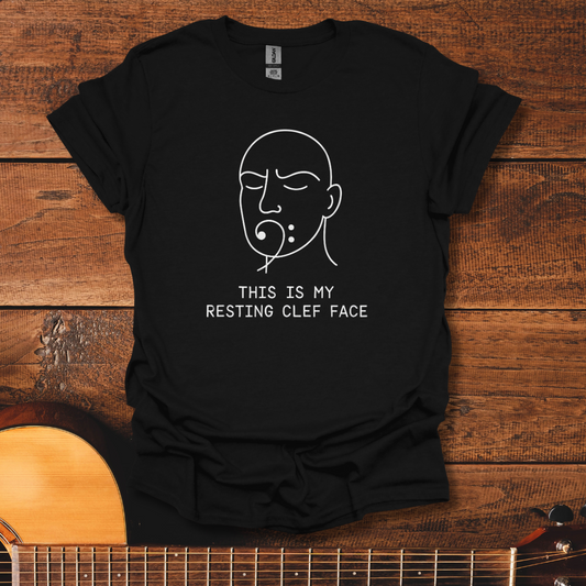 Resting Clef Face T-Shirt
