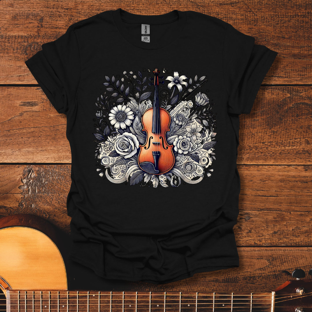 Violin Art T-Shirt