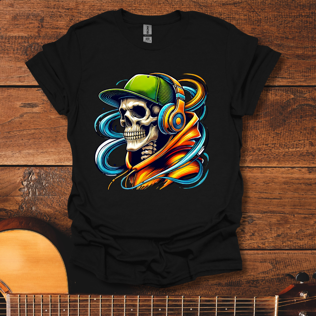 Skull Headphone T-Shirt